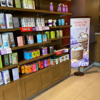 The Coffee Bean & Tea Leaf - a coffee bean and tea leaf display - Coffee & Tea Near Me - Irvine, California