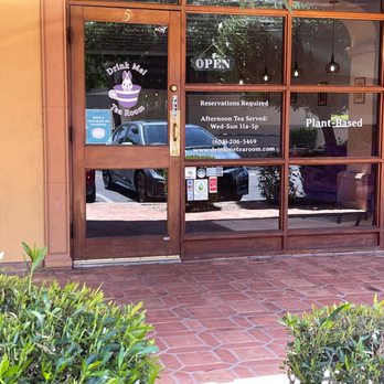 Drink Me! Tea Room - Front door - Tea Rooms Near Me - Tempe, Arizona