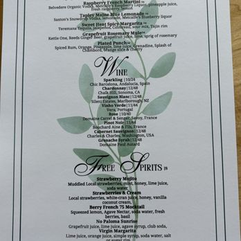 Plated Restaurant & Bar - Wine and drinks menu, including mocktails. - Bars Near Me - Brattleboro, Vermont Plated Restaurant & Bar - Wine and drinks menu, including mocktails. - Bars Near Me - Brattleboro, Vermont