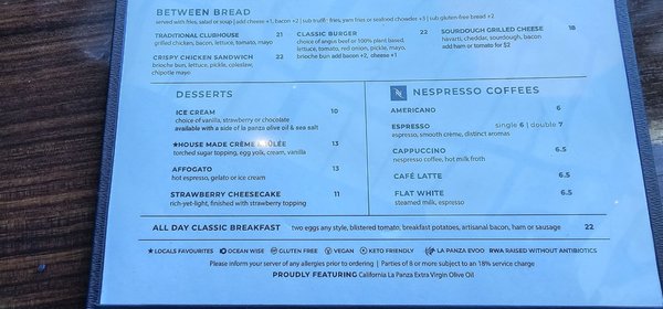 Menu photo 2 P2b Bistro & Bar Vancouver, BC