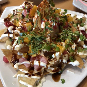 SushiFork - Wicked Tuna Nachos - as good as they look - Sushi Bars Near Me - Tulsa, Oklahoma SushiFork - Wicked Tuna Nachos - as good as they look - Sushi Bars Near Me - Tulsa, Oklahoma