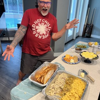 Metro Diner - This is a happy husband  I love this! - Diners Near Me - Brandon, Florida