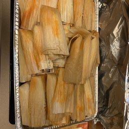 6 Dozen Tamales Spicy Pork and Chicken 6 Dozen Tamales Spicy Pork and Chicken