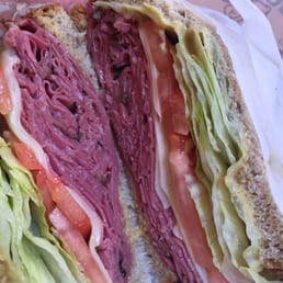 Hot pastrami - yes. I like lettuce & tomato on a hot sandwich Hot pastrami - yes. I like lettuce & tomato on a hot sandwich