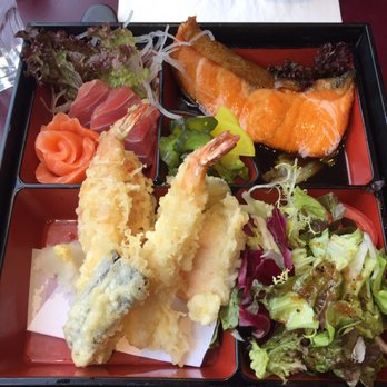 Eat Tokyo - Bento includes rice and miso soup (not shown) - Japanese Near Me - London, XGL