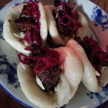 Baijiu - Red braised pork bao $15 @Baijiu - Cocktail Bars Near Me - Edmonton, Alberta Baijiu - Red braised pork bao $15 @Baijiu - Cocktail Bars Near Me - Edmonton, Alberta