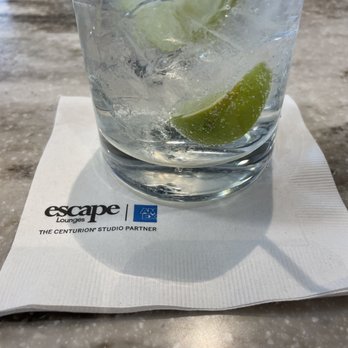 Escape Lounges - The Centurion Studio Partner RNO - Bottom two rows included in the price, up charge for more premium spirits - Airport Lounges Near Me - Reno, Nevada