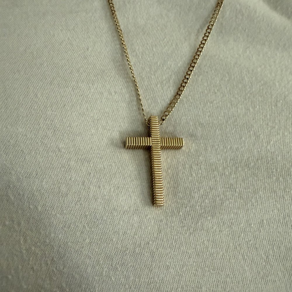 Richard V Tawtel - Custom 14k solid gold cross - Jewelry Near Me - Laguna Beach, California Richard V Tawtel - Custom 14k solid gold cross - Jewelry Near Me - Laguna Beach, California
