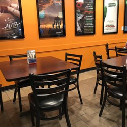 Fabian 8 Cinema - Dining area across from the concessions stand. (11/9/2018)