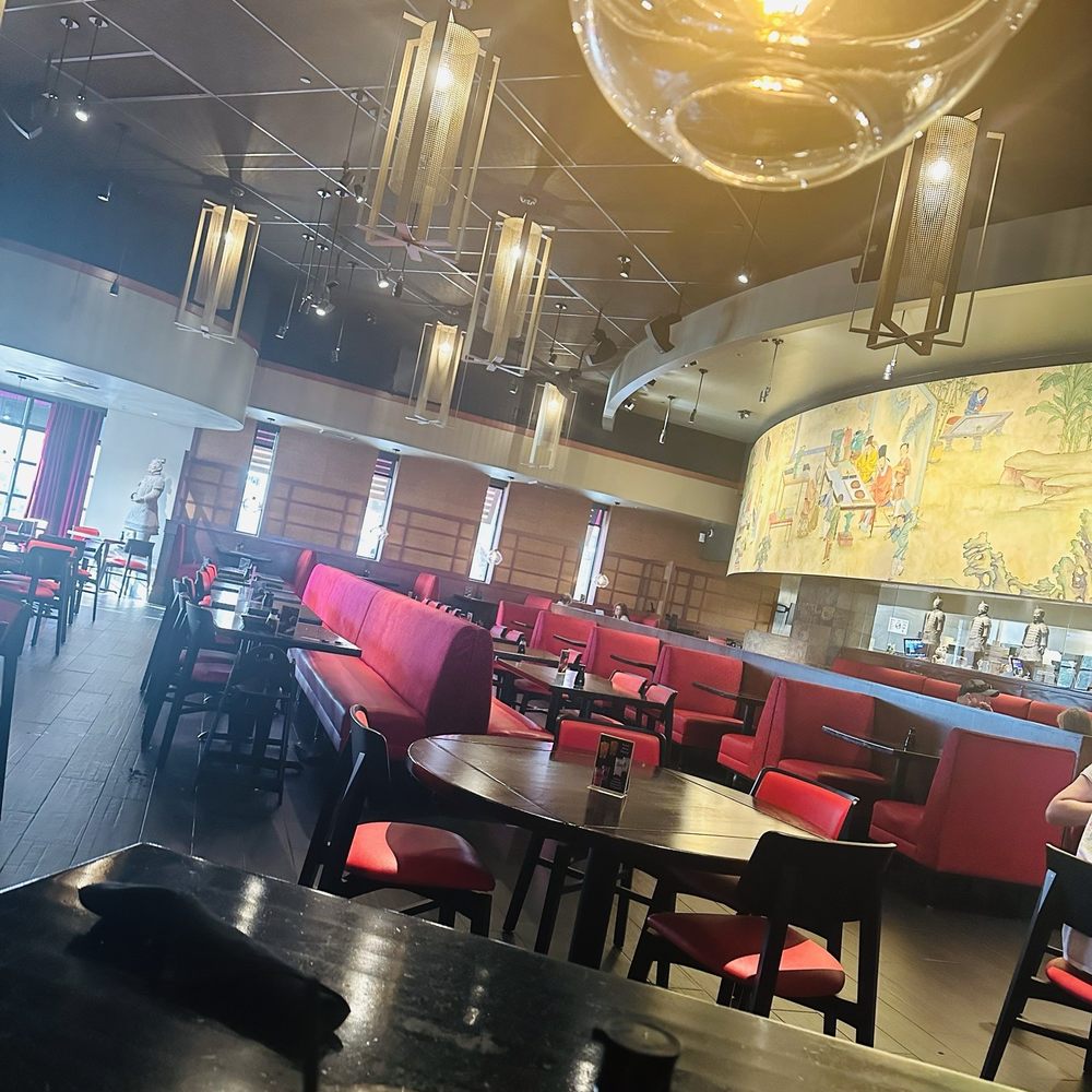 Indoor seating areas. Indoor seating areas.
