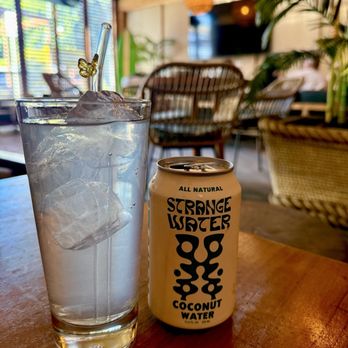 Belles Beach House - March 7, 2026 | Saturday | Coconut Water for me | Inside | - Tiki Bars Near Me - Los Angeles, California