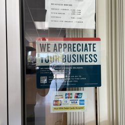 United States Post Office - Sign outside the post office