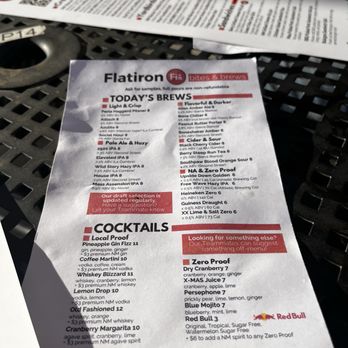 Flatiron bites & brews - Cocktail Bars Near Me - Albuquerque, New Mexico