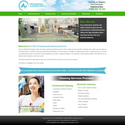 Business Site Designer - Cleaning Design for our client