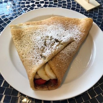 Café Miriam- City Park - Nutella strawberry & banana crepe - Coffee & Tea Near Me - Denver, Colorado