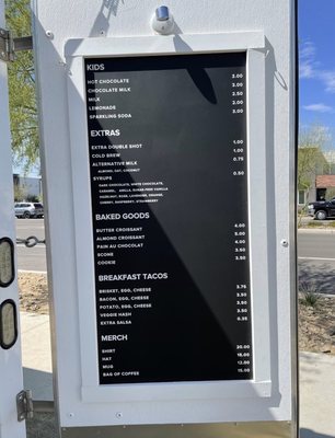 Menu photo 7 Steadfast Coffee Mesa, AZ