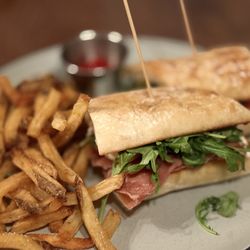 Coat Room - Fig prosciutto sandwich-sooooo goood