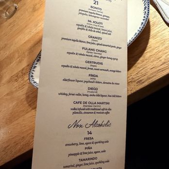 Kahlo - Specialty cocktails - New Mexican Cuisine Near Me - New York, New York Kahlo - Specialty cocktails - New Mexican Cuisine Near Me - New York, New York