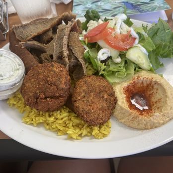 The Green Olive - #6. Gyro Supreme Plate - Mediterranean Near Me - Des Moines, Iowa The Green Olive - #6. Gyro Supreme Plate - Mediterranean Near Me - Des Moines, Iowa