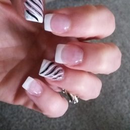 Powder gel nails Powder gel nails
