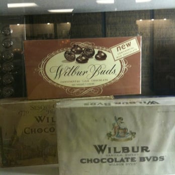 Wilbur Chocolate Retail Store - Old Wilbur bud boxes - Candy Stores Near Me - Lititz, Pennsylvania Wilbur Chocolate Retail Store - Old Wilbur bud boxes - Candy Stores Near Me - Lititz, Pennsylvania