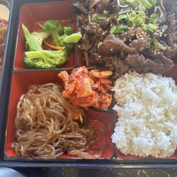 Bulgogi bento box