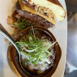Druids Glen Golf Club - Very good burger