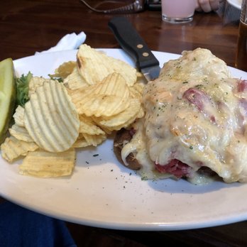 Coleman's Corner - Reuben  - served open face - Pubs Near Me - Watertown, New York