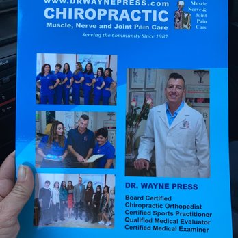 Wayne Press Chiropractic - Chiropractors Near Me - Simi Valley, California