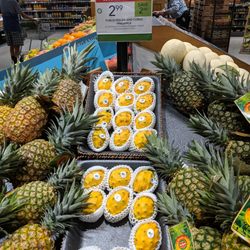 Publix Super Markets - Dragon fruit and pineapples at Publix