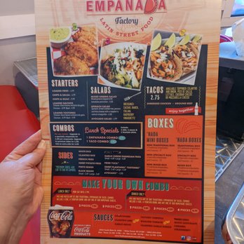 The Empanada Factory - Menu - Latin American Near Me - Wake Forest, North Carolina The Empanada Factory - Menu - Latin American Near Me - Wake Forest, North Carolina