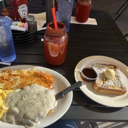 Chicken fried steak was great. Chicken fried steak was great.