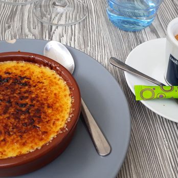 La Carosserie - La crème brûlée avec le café - Brasseries Near Me - Orléans, 45