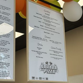 Sahara Pizza - Menu - Pizza Near Me - Hayden, Idaho