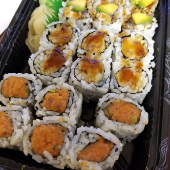 East Cuisine - Spicy tuna roll; shrimp tempura roll; eel avocado roll - Chinese Near Me - Ambler, Pennsylvania East Cuisine - Spicy tuna roll; shrimp tempura roll; eel avocado roll - Chinese Near Me - Ambler, Pennsylvania
