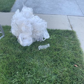 E Movers - Garbage left on our lawn - Movers Near Me - Westlake Village, California E Movers - Garbage left on our lawn - Movers Near Me - Westlake Village, California