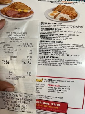 Menu photo 3 Denny's Hawthorne, CA Menu photo 3 Denny's Hawthorne, CA