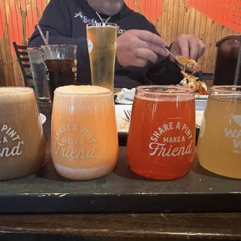 Warped Wing Brewpub & Smokery - Mason - The Spiked Soda Flight - Breweries Near Me - Mason, Ohio Warped Wing Brewpub & Smokery - Mason - The Spiked Soda Flight - Breweries Near Me - Mason, Ohio