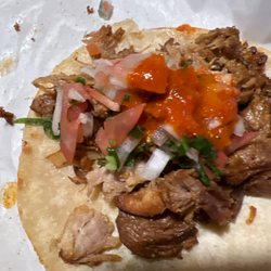 El Charro Mexican Grill - Carnitas tacos at Floyd's
