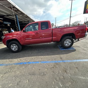 Eddie's Tire City - Big Red needing some at TLC. Screw in tire getting off the 710 last night. - Tires Near Me - Wilmington, California Eddie's Tire City - Big Red needing some at TLC. Screw in tire getting off the 710 last night. - Tires Near Me - Wilmington, California