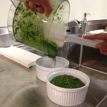 The Kitchen - Cilantro Lime Chimichurri dressing - Cooking Classes Near Me - Bakersfield, California
