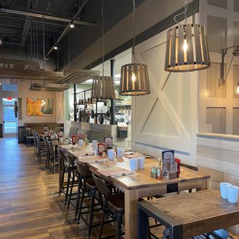 First Watch - Seating... there are more tables and chairs on the other side of the half wall - Breakfast & Brunch Near Me - Decatur, Georgia