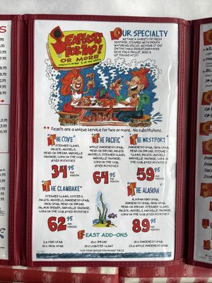 Menu photo 3 The Crab Pot Bellevue Bellevue, WA Menu photo 3 The Crab Pot Bellevue Bellevue, WA