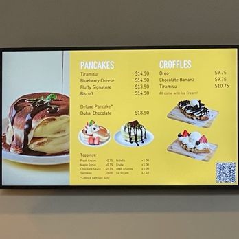 Fluffy Fluffy GO - Menu - Pancakes Near Me - Jersey City, New Jersey Fluffy Fluffy GO - Menu - Pancakes Near Me - Jersey City, New Jersey