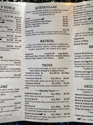 Menu photo 2 Loco Cocos Tacos Kittery, ME
