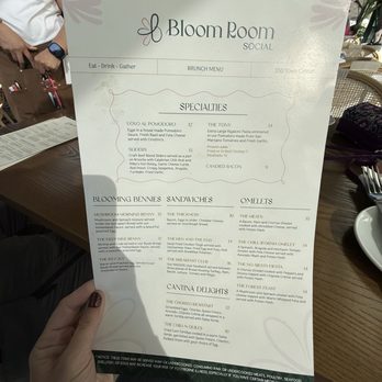 Bloom Room Social | Best Brunch in Suwanee, GA - Breakfast & Brunch Near Me - Suwanee, Georgia
