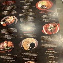 De Leon's Tex Mex Grill - Menu