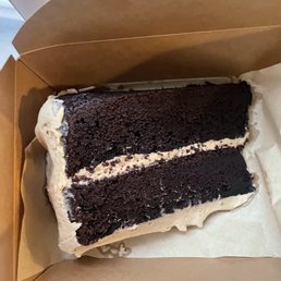 salted peanut butter chocolate cake $14 salted peanut butter chocolate cake $14