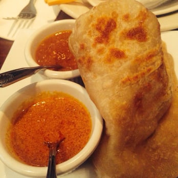Mingalaba - Roti Paratha with Dipping Sauce - Burmese Near Me - Burlingame, California