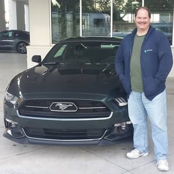 Loganville Ford - New 2015 Mustang GT and Kent H, courtesy of Alaina C. service adviser. - Auto Repair Near Me - Loganville, Georgia